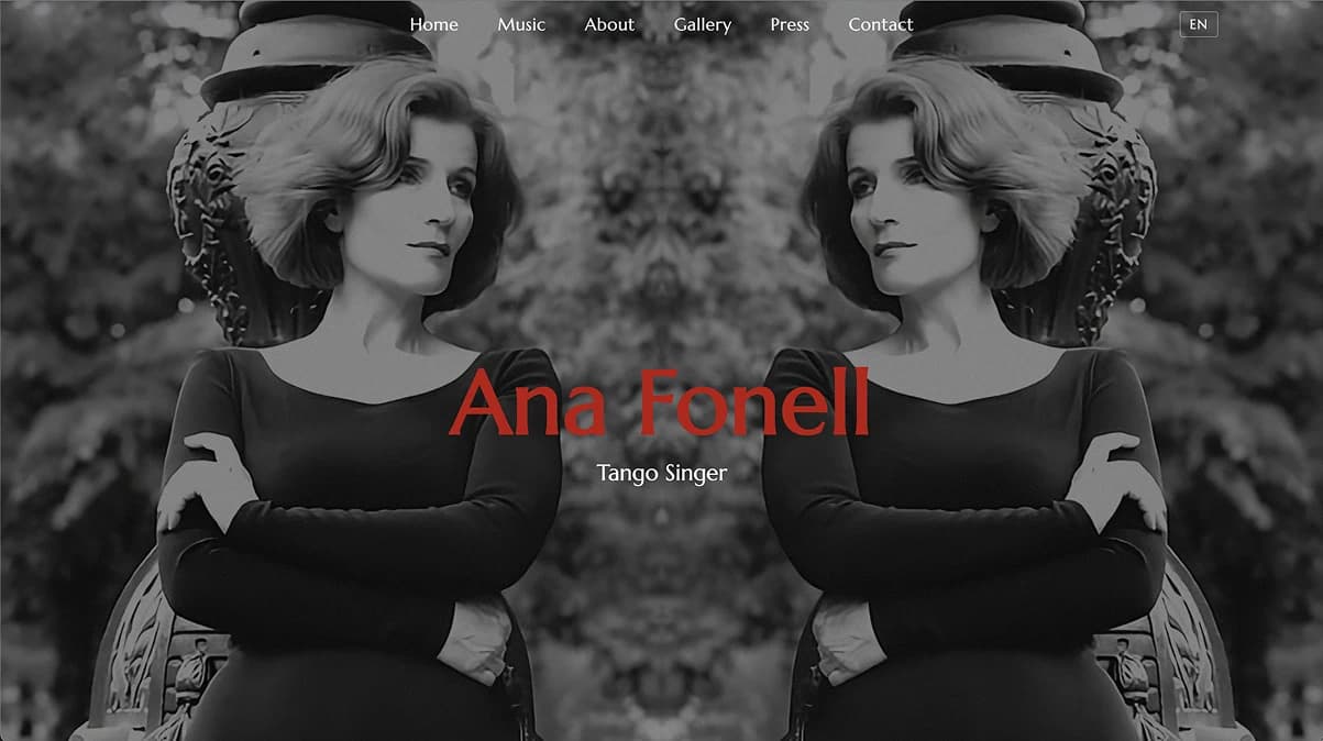 Ana Fonell – Tango Singer